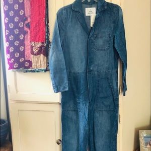 H&M NWT denim jumpsuit